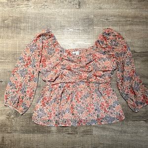 American Eagle Floral Top
